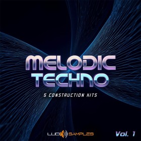 Melodic Techno Vol. 1 - 5 byggsatser innehåller Wavs och Midis