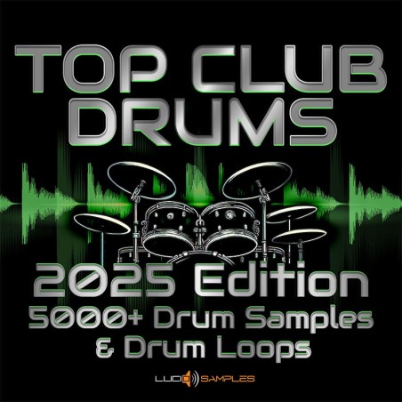 Top Club Drums 2025 Edition - 5000 Sampli Wav Drums i Loops Top Club Drums 2025 Edition - 5000 Sampli Wav Drums i Loops