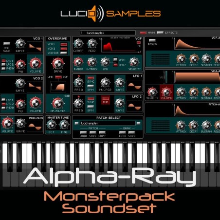 Alpha Ray Monsterpack - Téléchargez une banque de sons de 258 presets