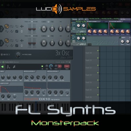 Fl Studio Synths Monsterpack - Pobierz 271 Presetów + Projekt FL