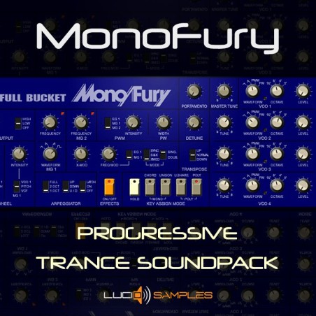 MonoFury Progressive Trance – FL Studio DAW Projekte + MIDI Paket
