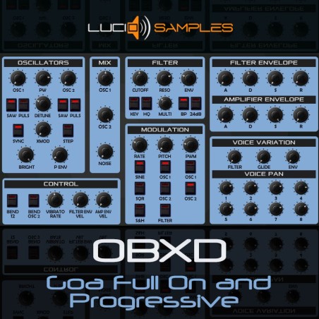 Obxd Goa and Progressive Sounds Obxd Goa and Progressive Sounds