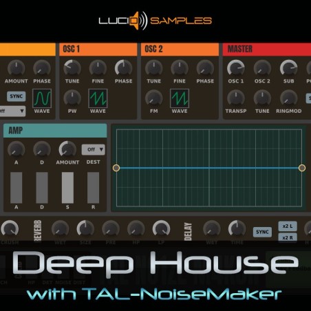 Deep House mit TAL-NoiseMaker - Soundbank mit 79 Presets