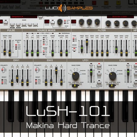 LuSH-101 マキナ ハードトランス - LuSH-101 シンセ用サウンドセット