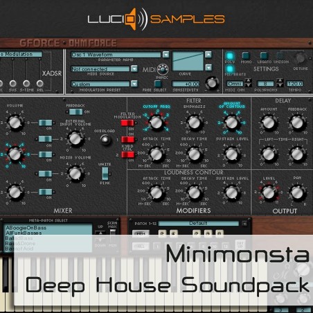 Minimonsta Deep House - 78 إعدادًا مسبقًا عالي الجودة لموسيقى السينث