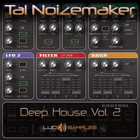 TAL Noisemaker Deep House Vol. 2 - Geluidsbank downloaden