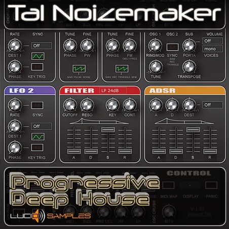 TAL Noisemaker Progressive Deep House - presets downloaden