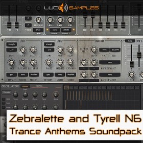 Zebralette and Tyrell N6 Trance Anthems - Ensemble de sons excités