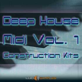 Deep House Midi Construction Kits Vol. 1 - Paczka 275 sampli Midi