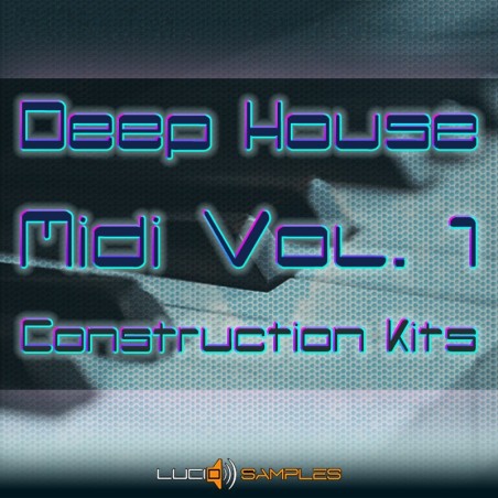 Deep House Midi Construction Kits Vol. 1 - Paczka 275 sampli Midi