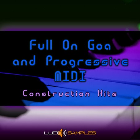 Full On Goa and Progressive Midi Kits - 245 MIDI Samples herunterladen