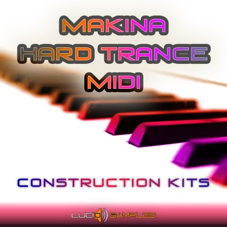 Makina Hard Trance Midi Kits - Pack de 215 samples Midi