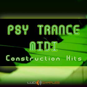 Psy Trance Midi Construction Kits - Pack de 143 samples Midi