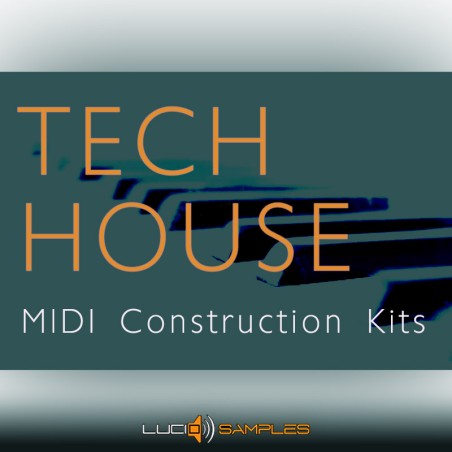 Tech House Midi Construction Kits - Paket mit 221 MIDI-Samples Tech House Midi Construction Kits - Paket mit 221 MIDI-Samples