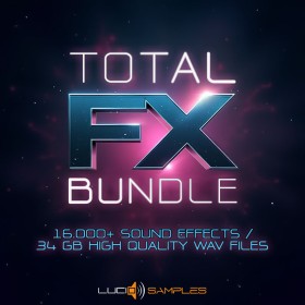 16.000+ FX-Sounds in einem erstaunlichen Sound Effects Total Bundle