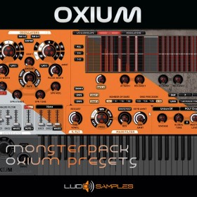 Oxium Monsterpack - Large sélection de 251 sons pour synthé Oxium