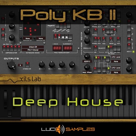 Poly KB II Deep House - 91 House presets für den Poly KB II Synth