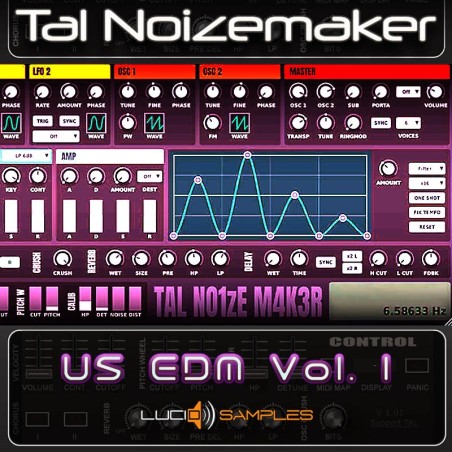 TAL Noisemaker US EDM Vol. 1 - Presets pour EDM et Tech House