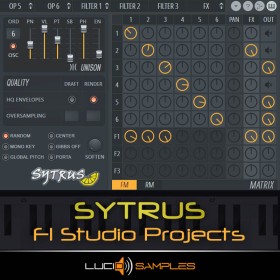 Sytrus Fl Studio Daw Projects - 10 projektów FL z Sytrus Synth