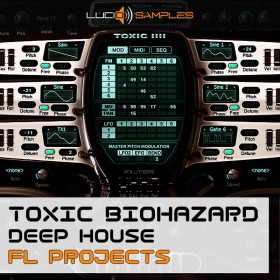 Toxic Biohazard Deep House FL Projects - 10 szablonów FL Studio