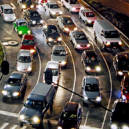Avond verkeer geluidseffect, stereo en surround Wav-bestand Avond verkeer geluidseffect, stereo en surround Wav-bestand