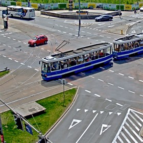 Railway station and...