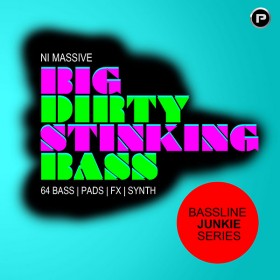 Grote vuile stinkende bas - NI Massive Sound Bank, 64 Synth Patches
