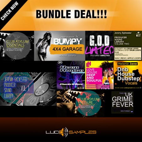 UKG Bundle 10 in 1 - Sample Packs zum Erstellen UK Garage und House UKG Bundle 10 in 1 - Sample Packs zum Erstellen UK Garage und House