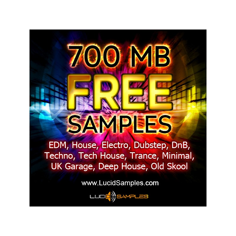 700 MB Free Samples Loops Dj Music Production Tools