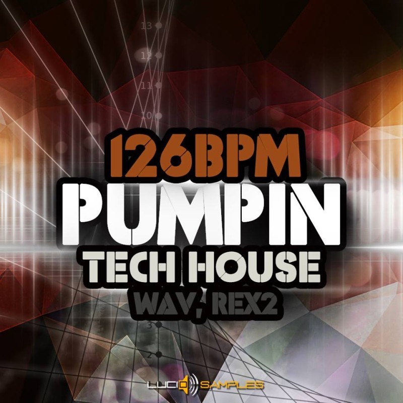 126 BPM Pumpin Tech House 1351 Wysokiej Jakości Sampli