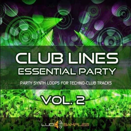 Clublines Vol.2, Download 889 Synth Loops voor Techno Production Clublines Vol.2, Download 889 Synth Loops voor Techno Production