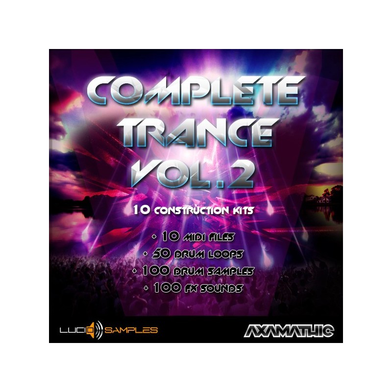 Complete Trance Vol. 2 - 10 Trance Construction Kits, Wav, Midi