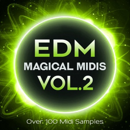 EDM Magical Midis Vol. 2 - Över 100 Midi Melodier för EDM Produktion EDM Magical Midis Vol. 2 - Över 100 Midi Melodier för EDM Produktion