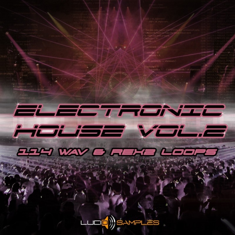 Electronic House Vol. 2 Wav & Rex2 Electronic House Loops