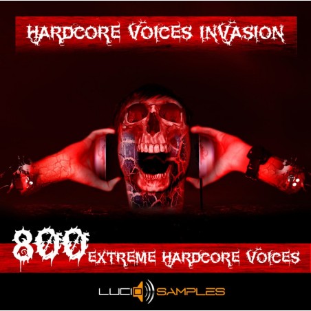 Hardcore Voices Invasion, 800 Wokali Hardcore i Głosów Hardcore Hardcore Voices Invasion, 800 Wokali Hardcore i Głosów Hardcore