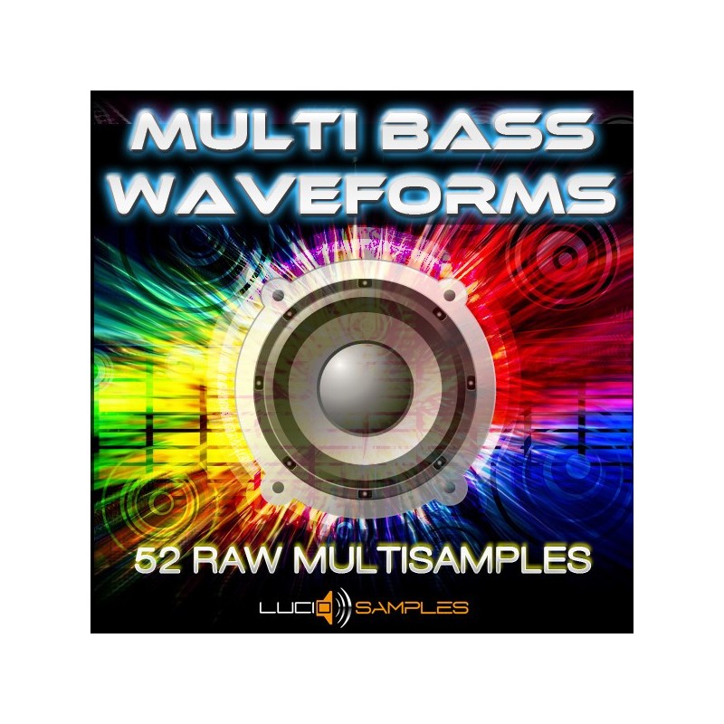 Multi Bass Waveforms 52 Bass Synth Multi Samples, SF2, SXT
