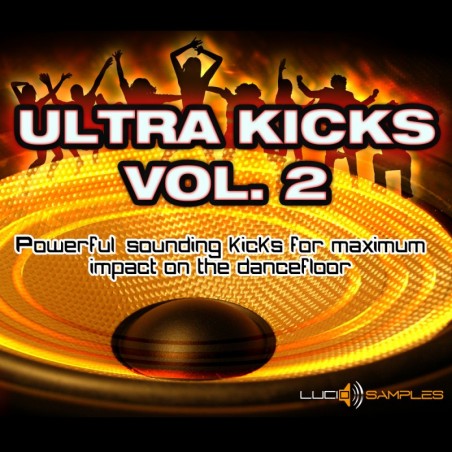 Ultra Kicks Vol. 2 - Kickprover för hus, dans, techno spår Ultra Kicks Vol. 2 - Kickprover för hus, dans, techno spår