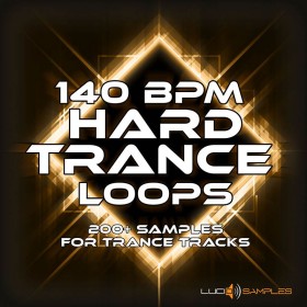 140 BPM Hard Trance Loops - Über 200 Wav Samples für Trance Tracks