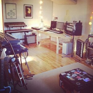 music producer studio