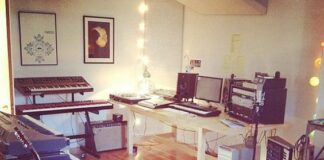 music producer studio