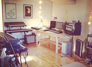 music producer studio