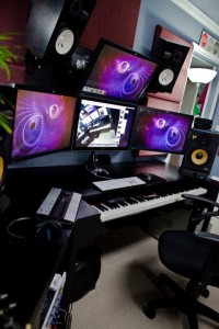 music production studio