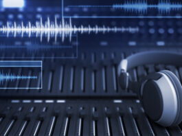 Sound effects in studio