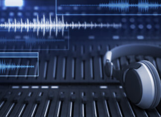 Sound effects in studio