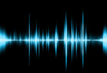 Sound effects wave visualisation image