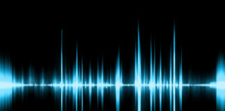 Sound effects wave visualisation image