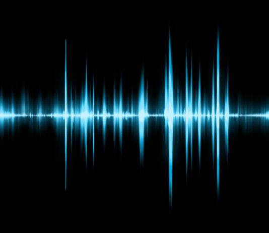 Sound effects wave visualisation image