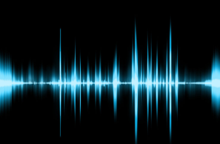 Sound effects wave visualisation image