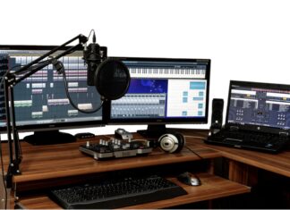 How to make music – six steps to achieve success – part one Music production computer with DAW.