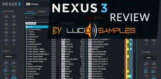 Sample libraries in Nexus 3 vst plugin